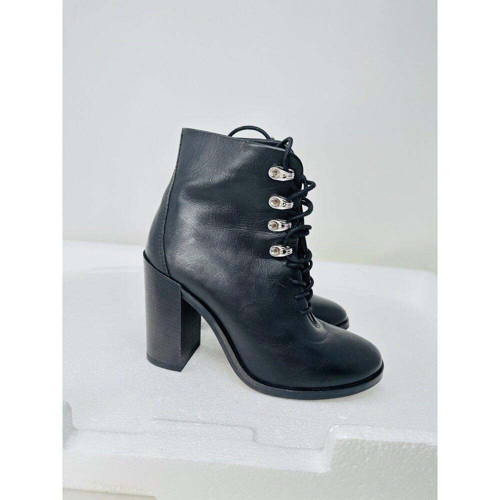 Diesel D-Arlin Lace up‎ Hook HA Boots in Black Size 36